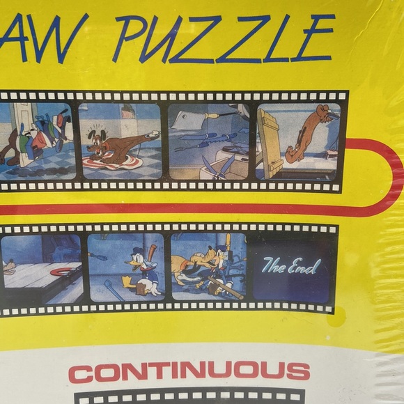 Disney Vintage Film Strip Jigsaw Puzzle 4 1/4” x 88” (48 pc) Ages 4-7 - Picture 7 of 8
